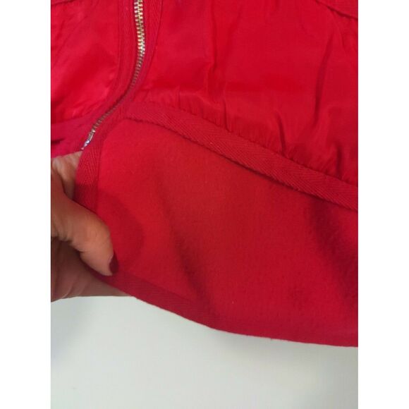 Vintage winter red Vest Climate Zone outdoors pockets size M - Picture 6 of 8